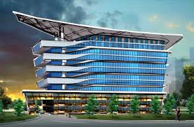 Commercial building elevation